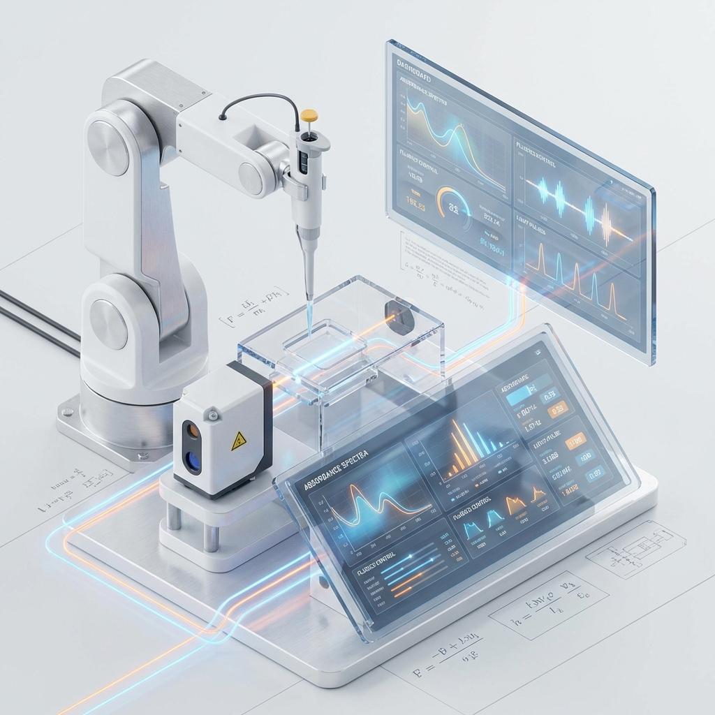 Grafische Darstellung von Labor-Robotik